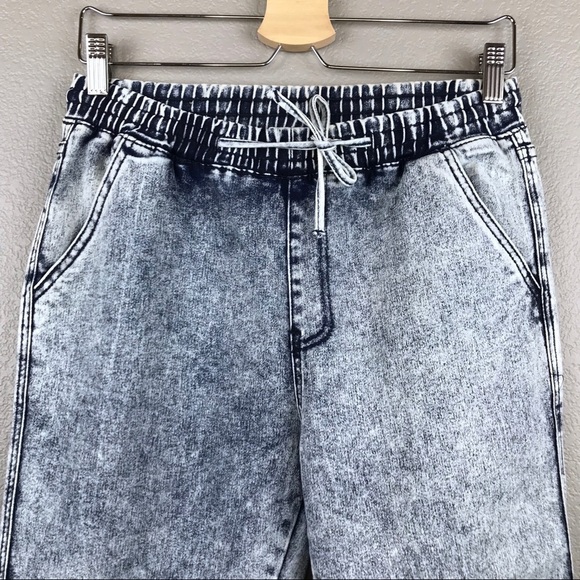 AQ American Quality Denim Acid Wash Jeggings Size 9 - Picture 5 of 8